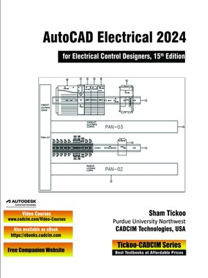 cover image of AutoCAD Electrical 2024 for Electrical Control Designers, 1